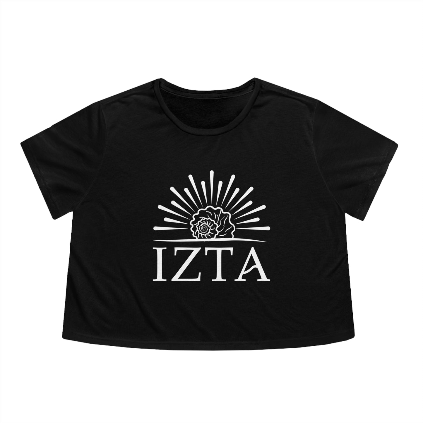IZTA Flowy Cropped Tee